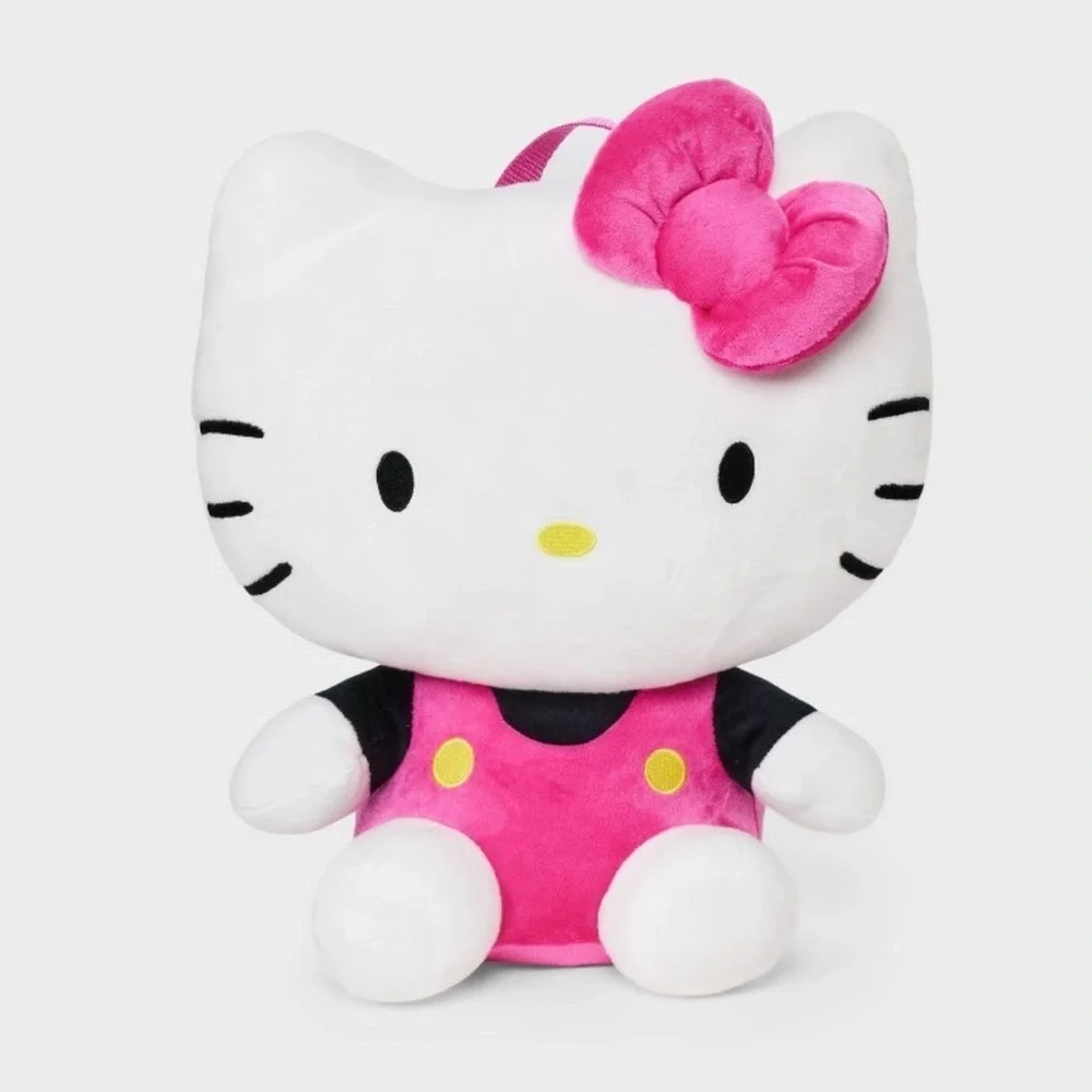 Hello Kitty plush backpack NWT